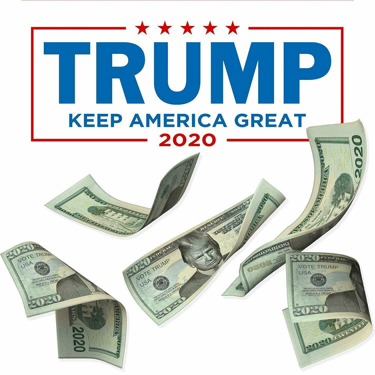 Donald Trump 2019 Pack of 100 Presidential Collectible Novelty Dollar Bills Без бренда - фотография #5