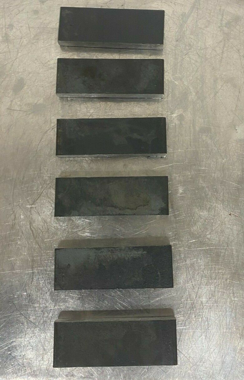 3/8 in x 1 in A36 Hot Rolled Steel Flat Bar x 2.75" Long  (6 PC Lot) Oakland Steel Inc. Does Not Apply - фотография #3