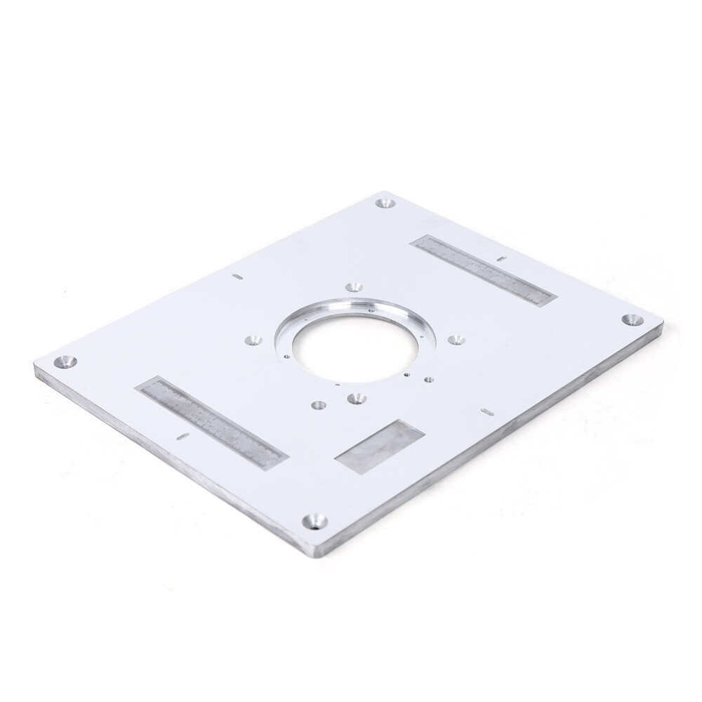 Aluminum Router Table Insert Plate w/Rings Screw For Woodworking Benches Trimmer Unbranded Does Not Apply - фотография #10
