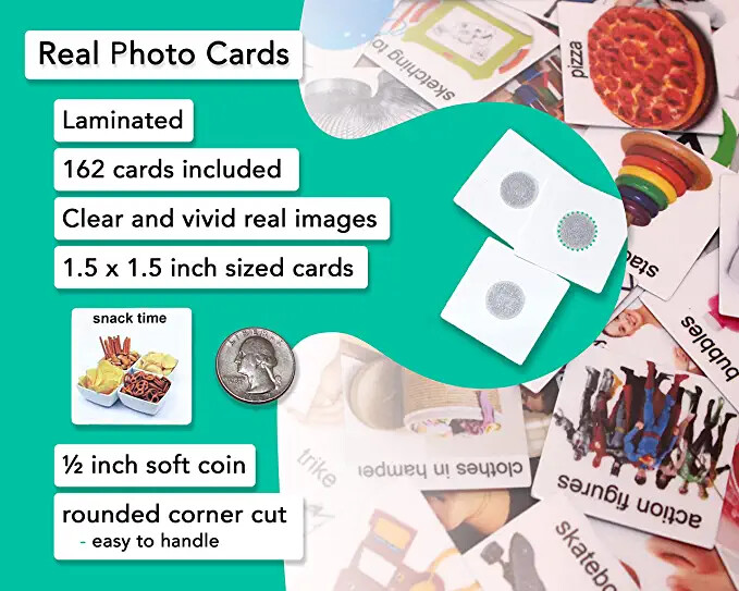 ORIGINAL SCHOOL PECS PICTURE EXCHANGE COMMUNICATION BOOK AUTISM SPEECH THERAPY Smile4Autism Communication Photo Book - фотография #5