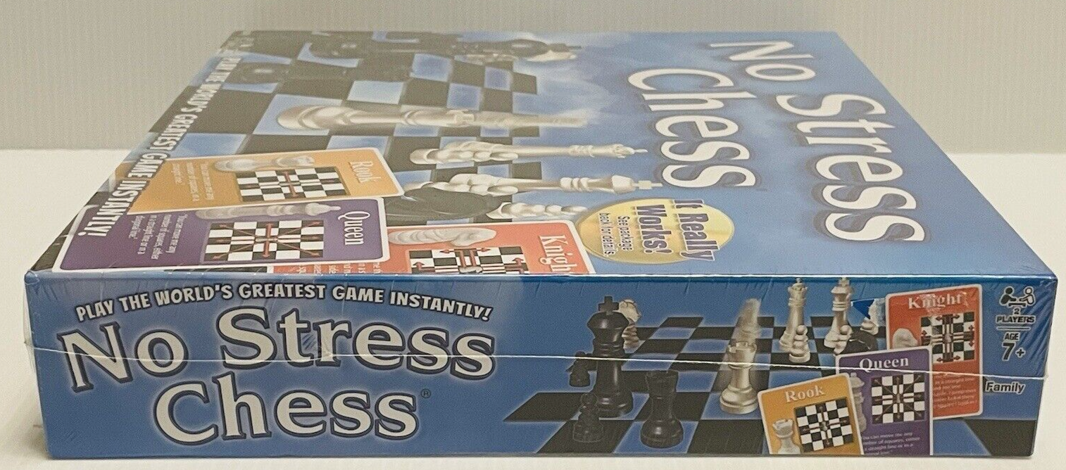 No Stress Chess Board Game - Winning Moves Games (2016) NEW Factory Sealed Winning Moves - фотография #3