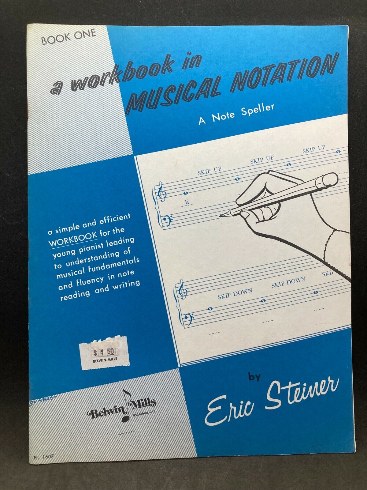 BELWIN A Workbook in Musical Notation: A Note Speller, Books 1-2 #EL01607-8 Без бренда EL01607, EL01608 - фотография #2