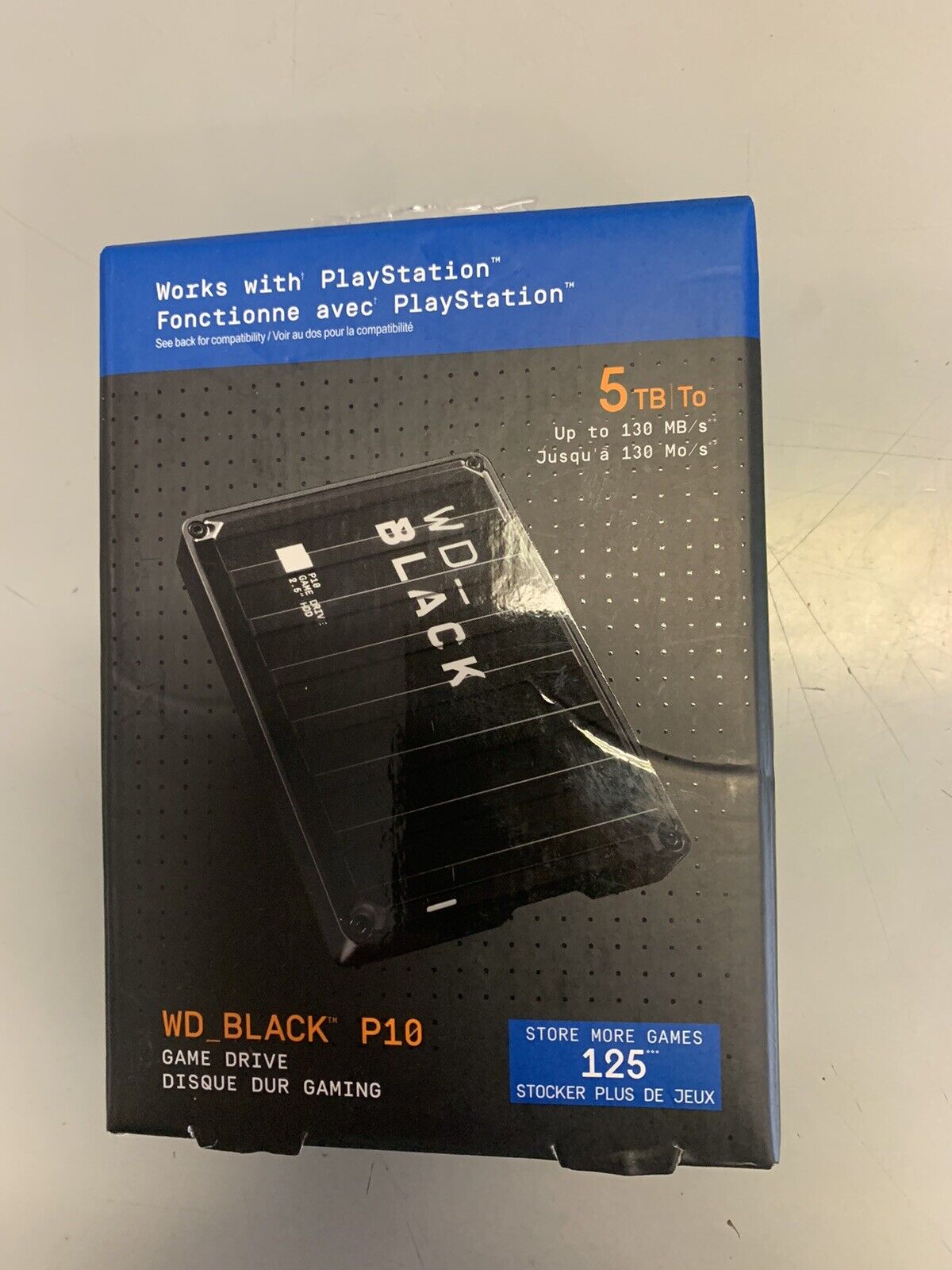 Western Digital Black P10 5TB 2.5" External HDD Sony PlayStation 4 & 5 NEW 5 TB Western Digital WDBA3A0050BBK-WEBB