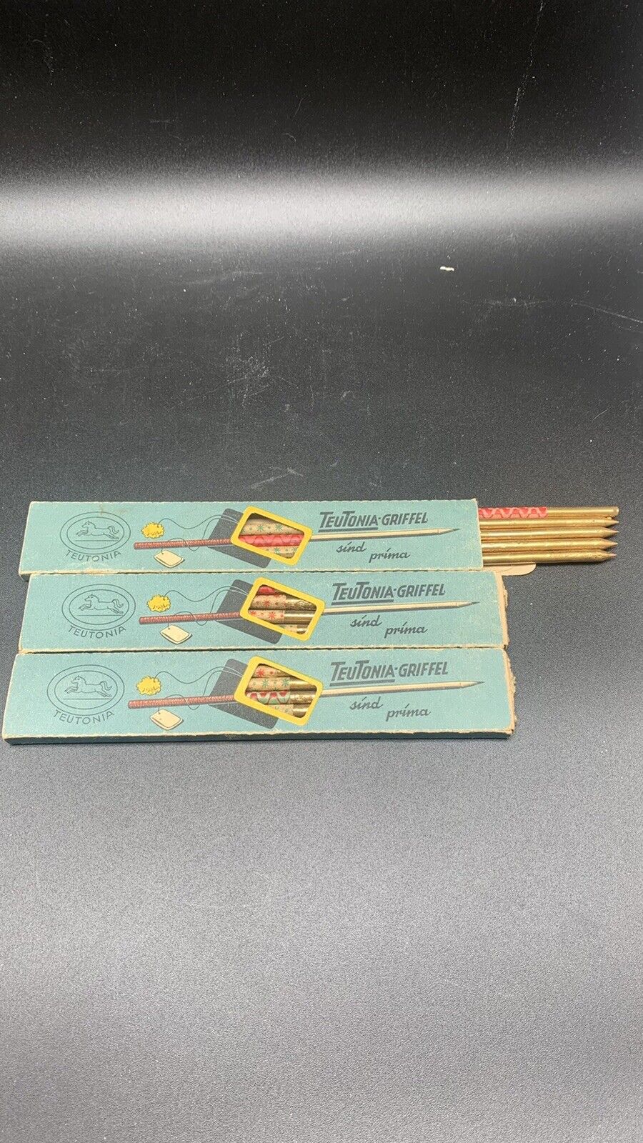 Teutonia Griffel Ultra Rare Vintage Pencils Set 15 Pcs J.J.RENBACH+L&G HARDTMUTH - фотография #6