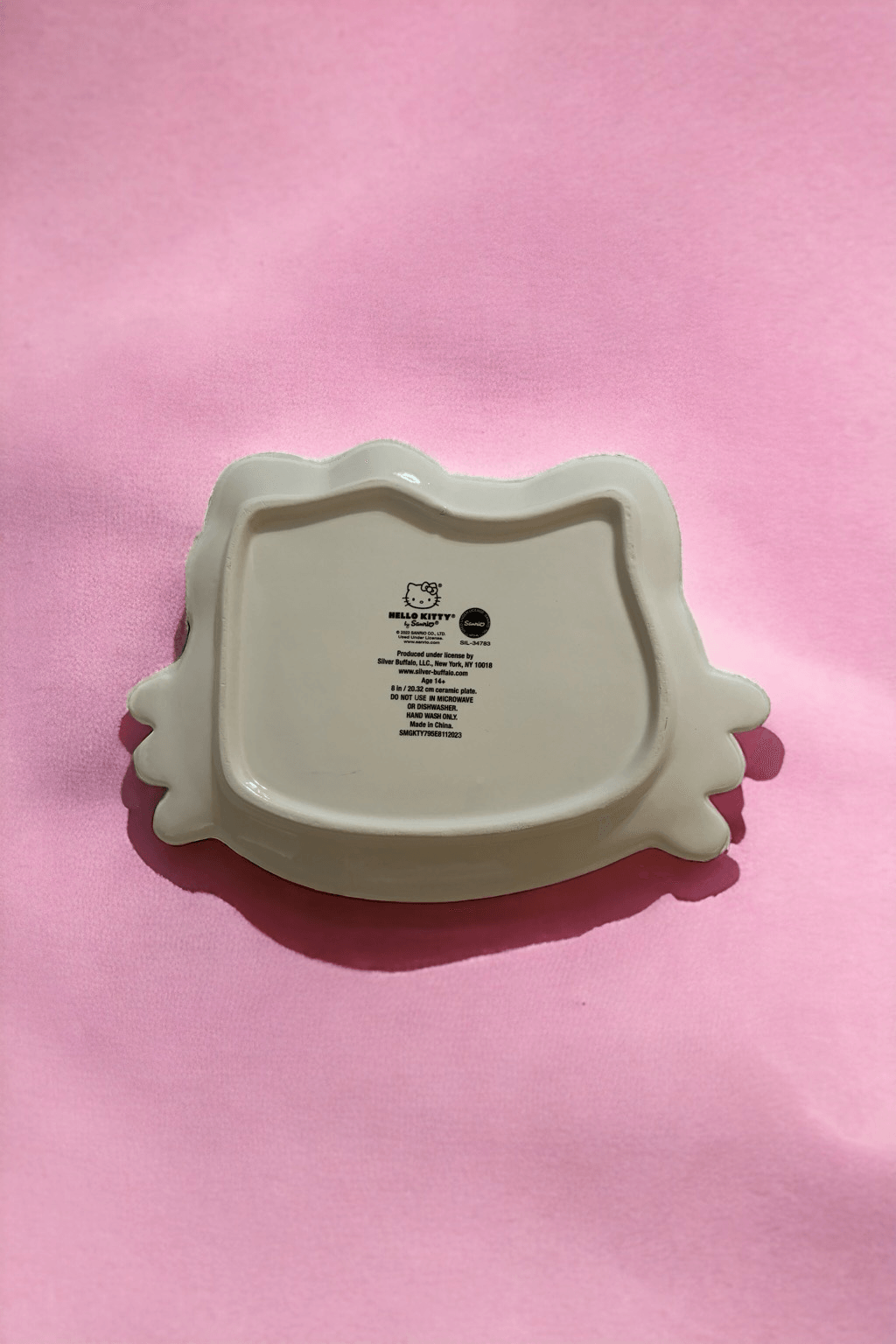Hello Kitty Ceramic Trinket Tray Jewelry Ring Holder Dish Sanrio NEW w/ Tags! Hello Kitty - фотография #2
