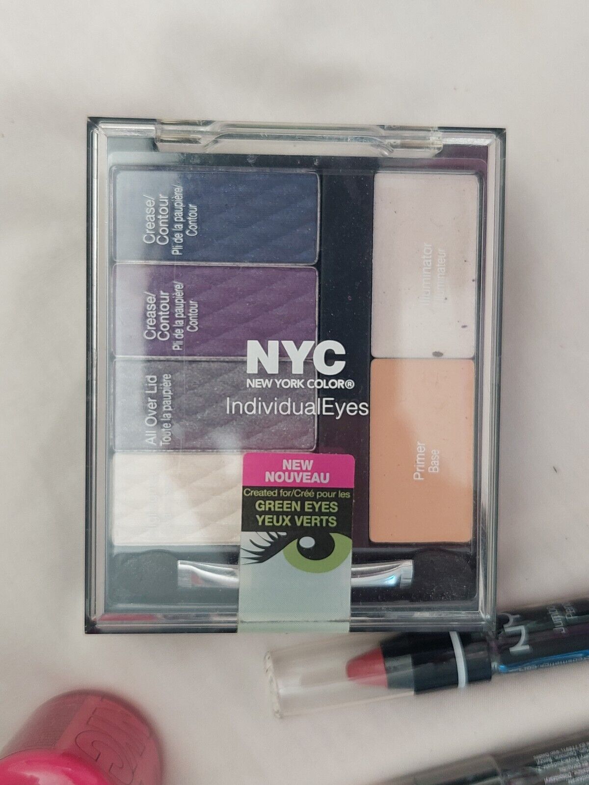 14 NYC eyeshadow nail polish lip cream kohl eyeliner lip primer eye dust NYX - фотография #2