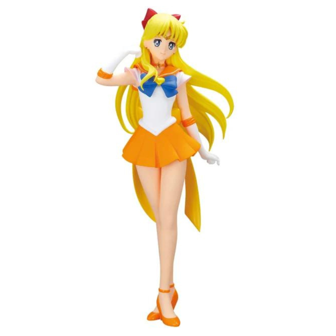 Sailor Moon Sailor Mercury Mars Jupiter Venus Figure A Glitter Glamours Pre BANPRESTO Animator Doll - фотография #5