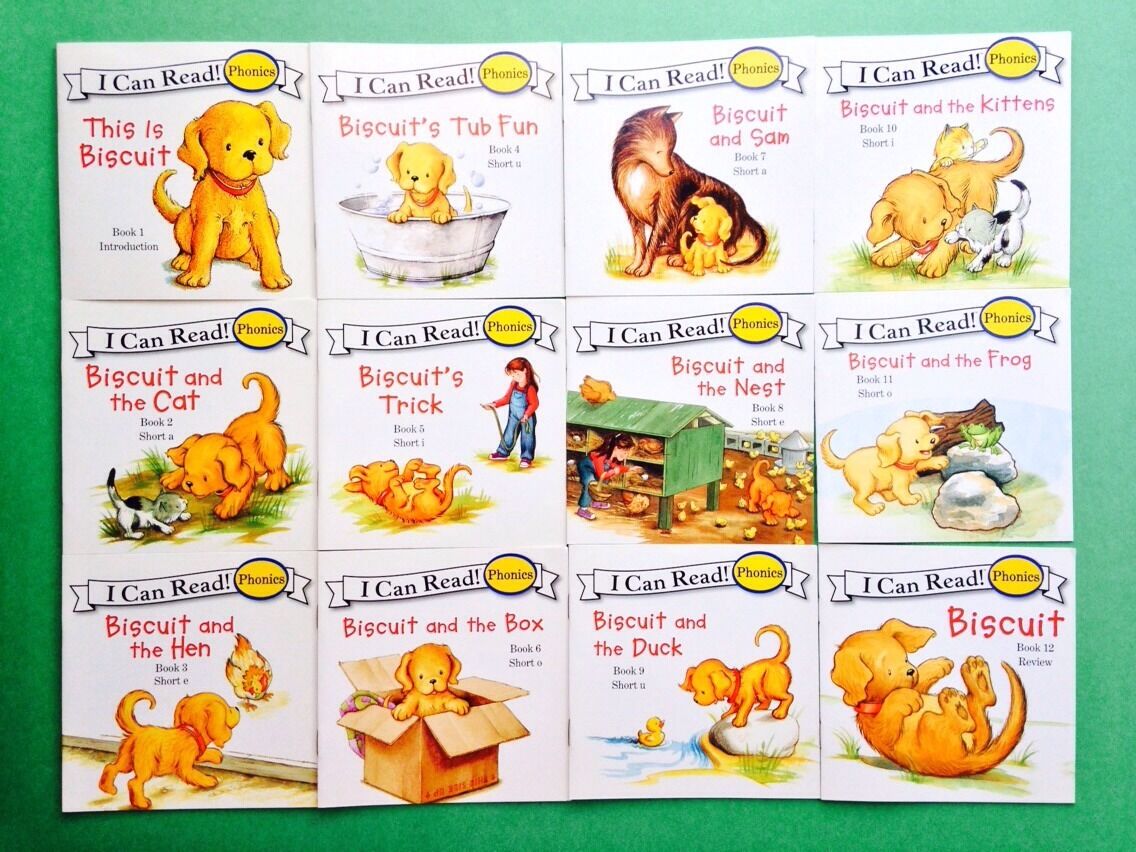 Biscuit Children’s Books I Can Read Phonics Learning to Read Lot 12 Без бренда