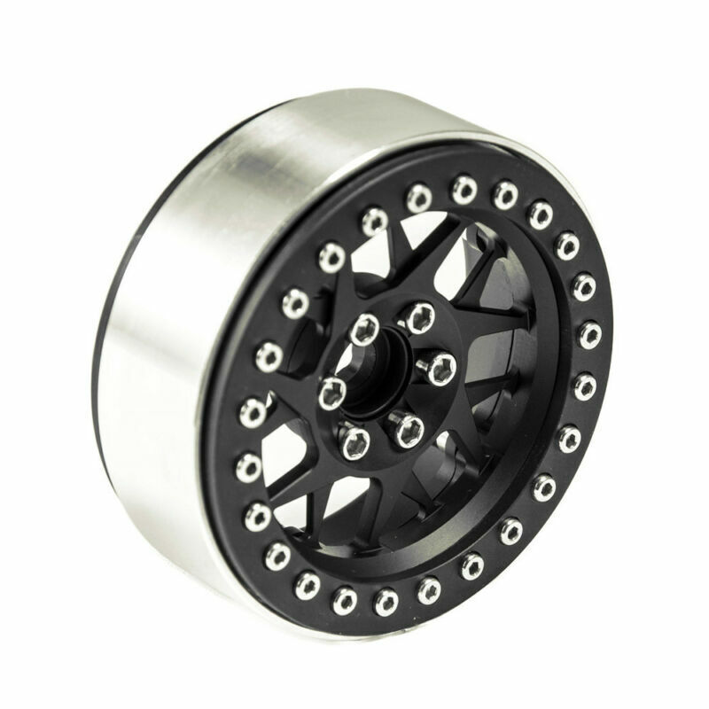 2.2'' Metal Beadlock Wheel Rims For Wraith TRX4 RC4WD D90 YETI RR10 RC Crawler AXSPEED Does not apply - фотография #5