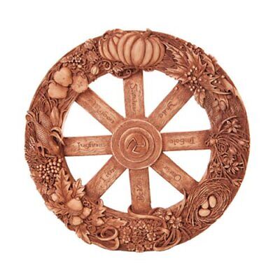 Pagan Wheel of The Year Wall Plaque Pacific Trading