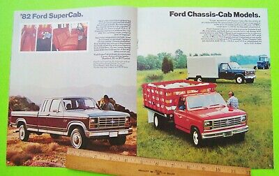 3 Diff 1982, 83, 84 FORD F-SERIES PICK-UP TRUCK HUGE COLOR BROCHURES 64-pg 4X4's Без бренда - фотография #10