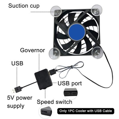 Portable Cell Phone Cooler, Stickable USB Cooling Pad for Cellphone Unbranded Does not apply - фотография #5