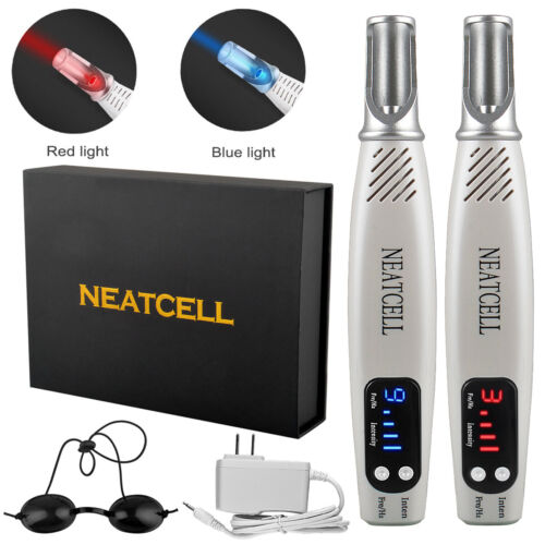 NEATCELL Handheld Picosecond Skin Blue/Red Laser Tattoo Spot Removal Pen USA Unbranded Picosecond Skin Laser Light Pen - фотография #13