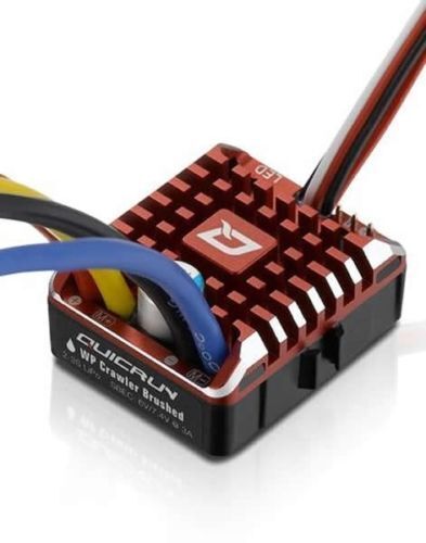 Hobbywing QuicRun 1080 Waterproof Brushed 80A ESC + Program Card For Crawler Hobbywing Does Not Apply