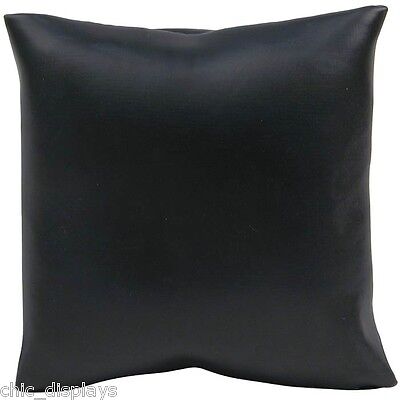 5pc Watch Box w/ Black Display Pillow Black Box Faux Leather Pillows Jewelry Box Unbranded - фотография #3