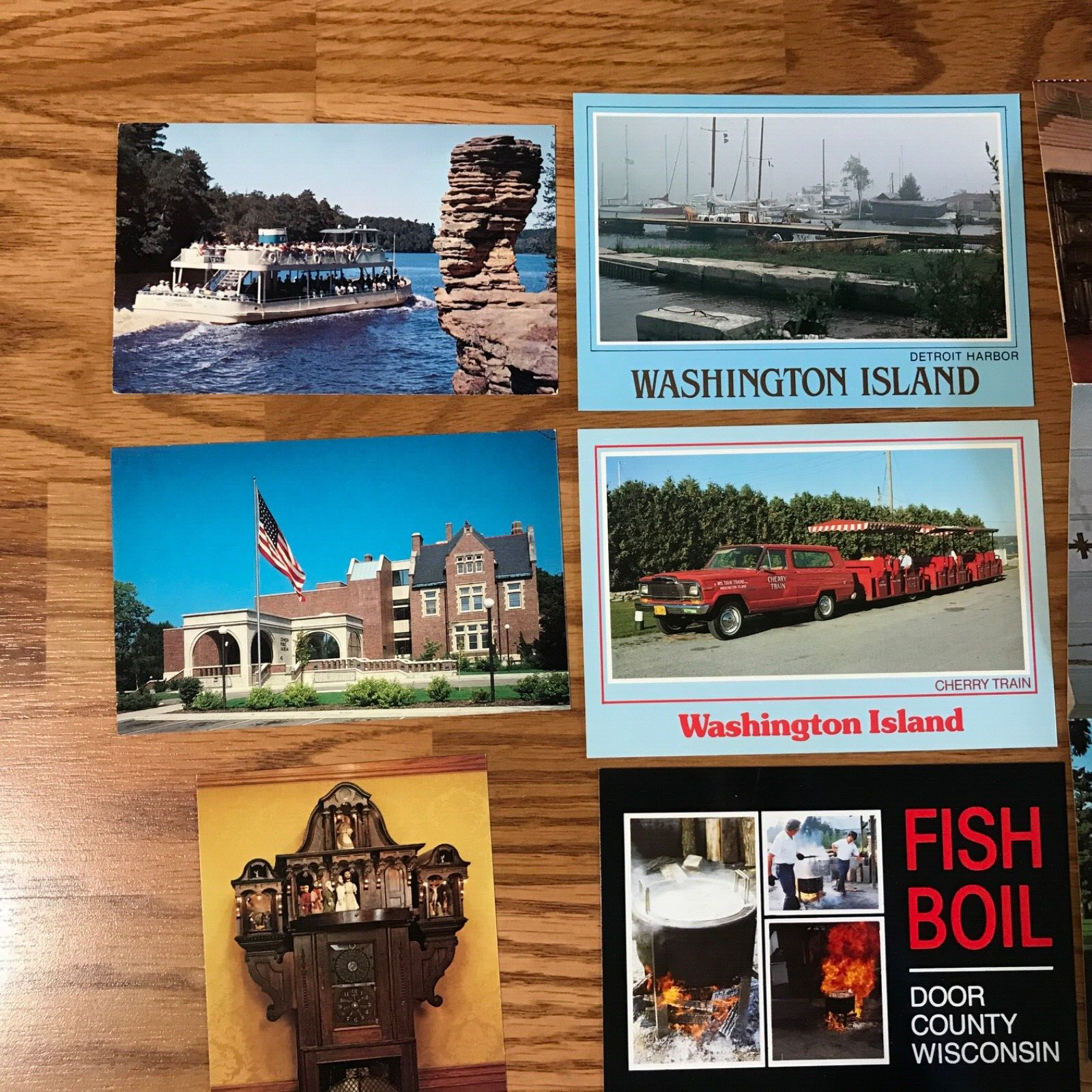 Lot of 14 Vintage Postcards 1980s Wisconsin  Locations Color Photos Без бренда - фотография #2