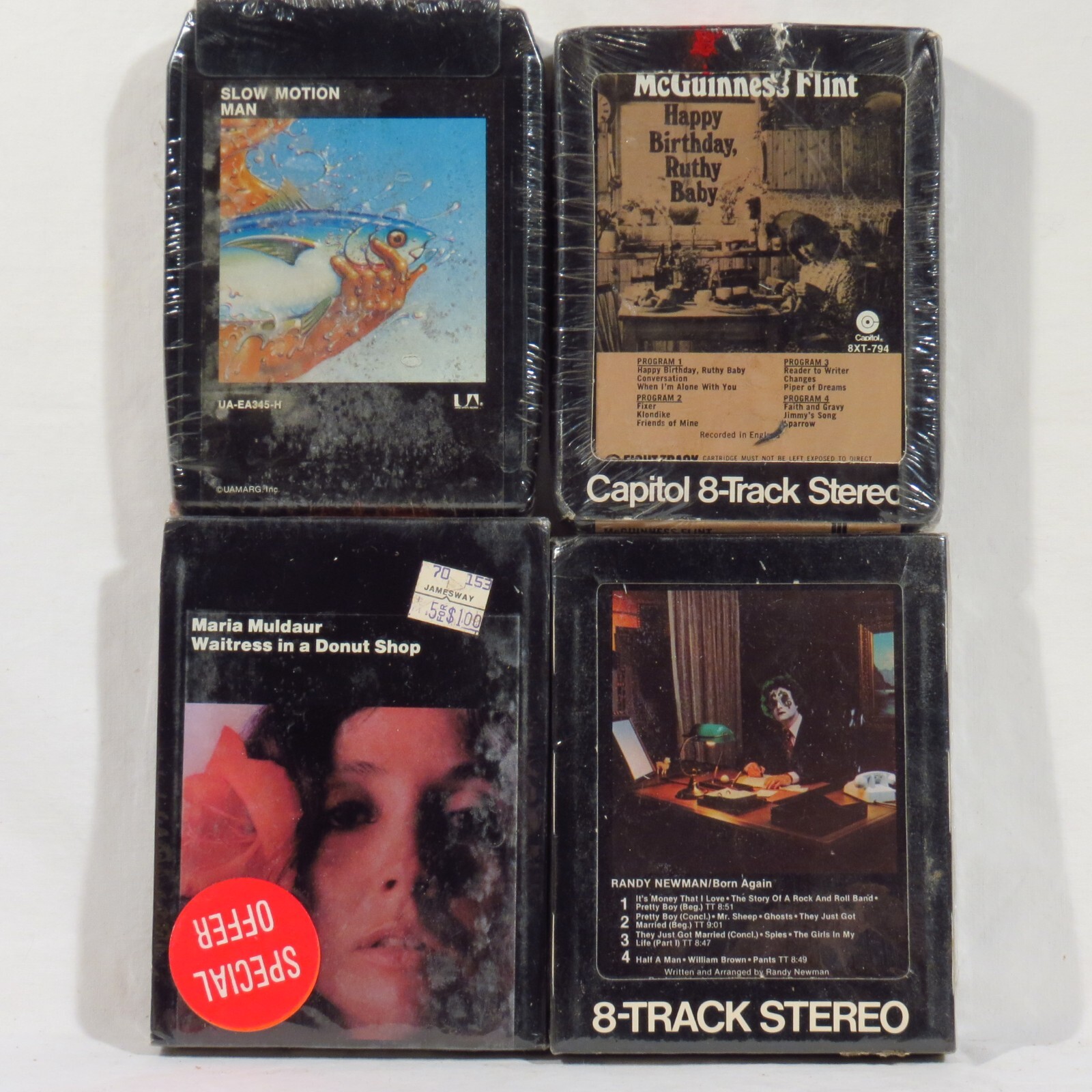 LOT of 20 (#3) US 8-Track tapes STILL SEALED - Rock, Soul, Folk, Jazz Без бренда - фотография #5