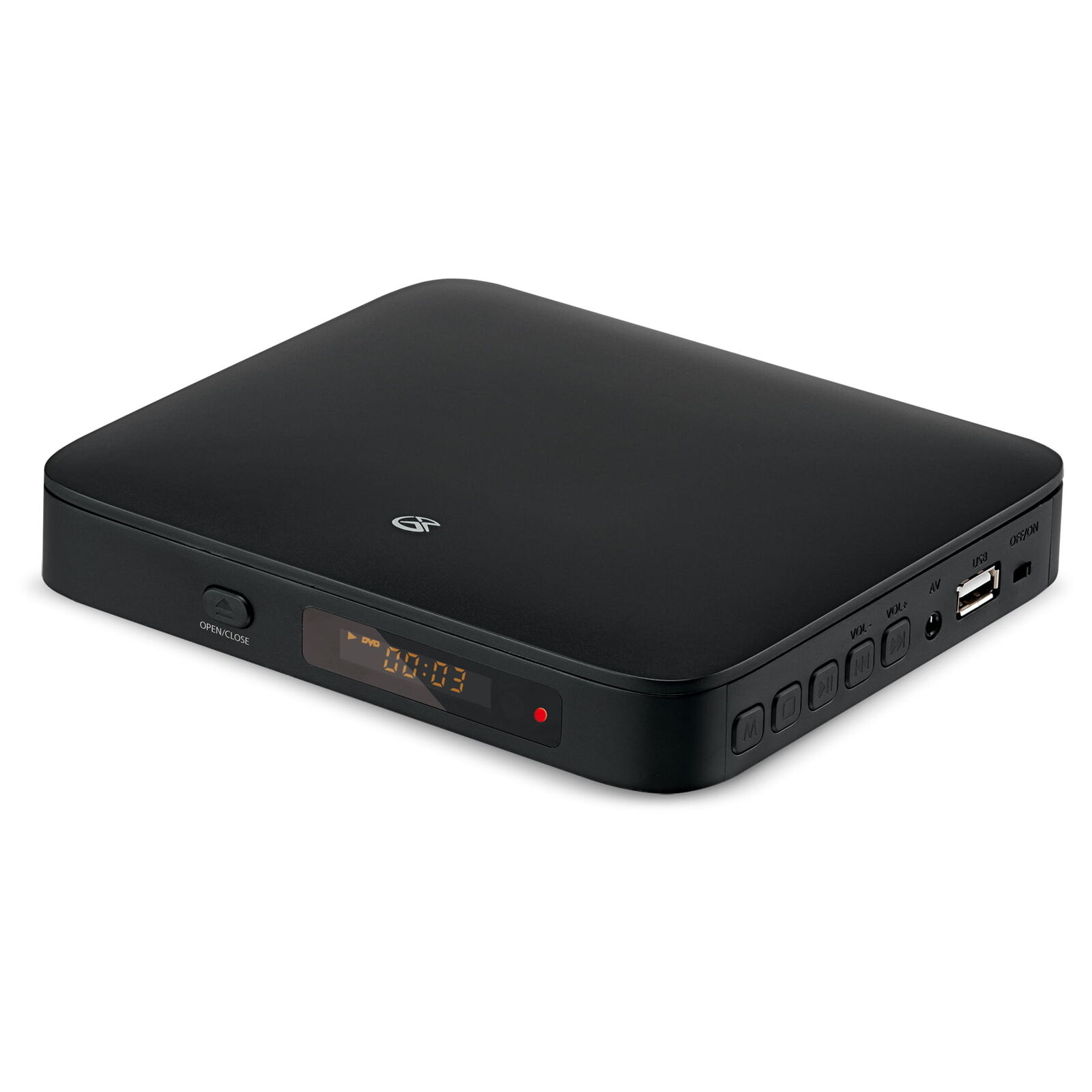 New G.P.X 6" Mini DVD Player 1080p with HDMI Cable, Black, DH122B GPX DH122B - фотография #2