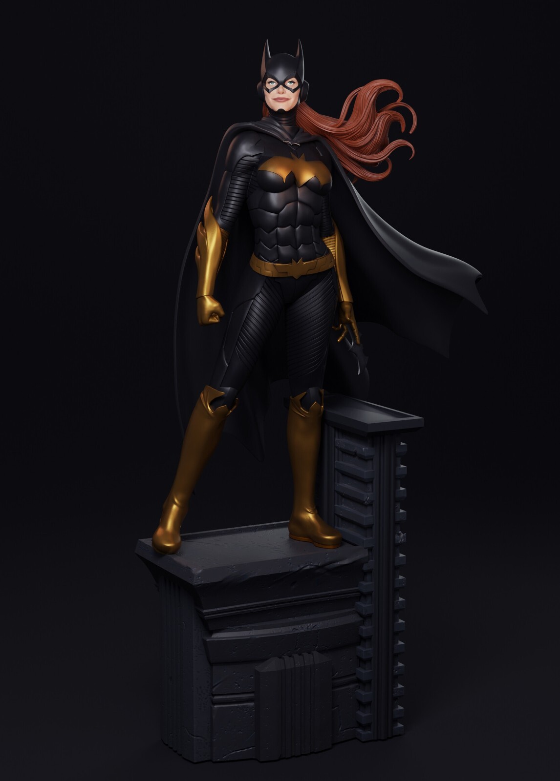 Batwoman_Fan Art/ Sculpture Fully Painted (Made on order) Без бренда