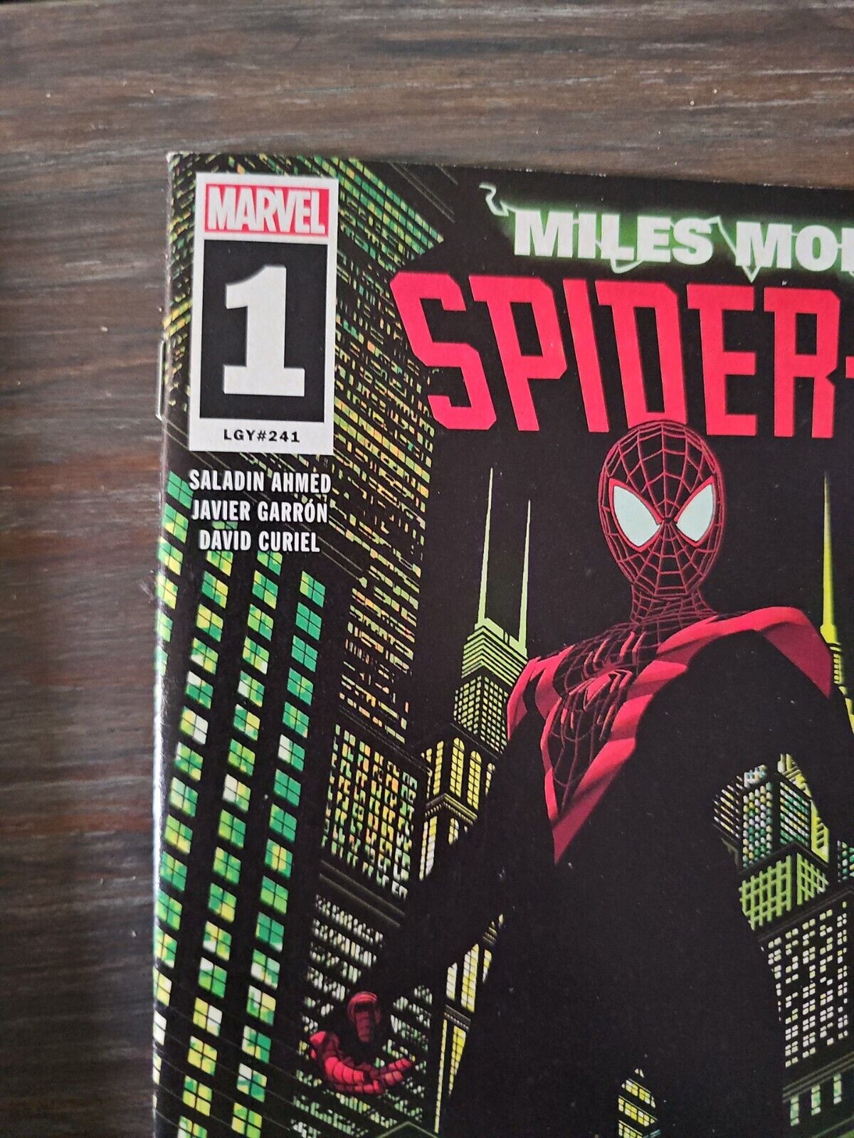 MILES MORALES SPIDER-MAN #1 (2019) -Lgy#241 - 1ST PRINTING - SALADIN AHMED! Без бренда - фотография #3