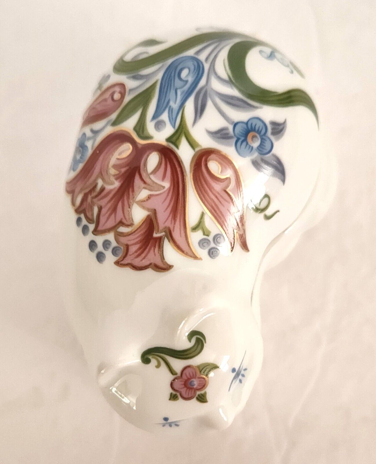 Vintage Elizabeth Arden Porcelain Floral Cat Candle Trinket Box Candle No Box Без бренда - фотография #2