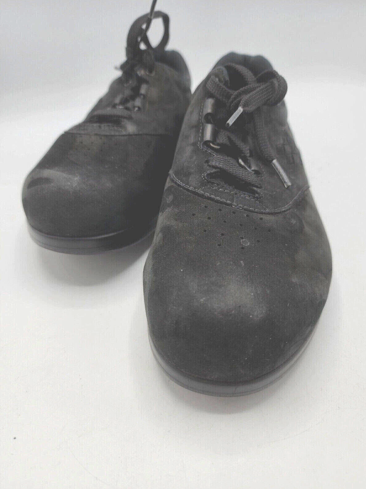 Women's SAS Freetime Shoes Charcoal Black Nubuck 9 WW SAS SAS Freetime