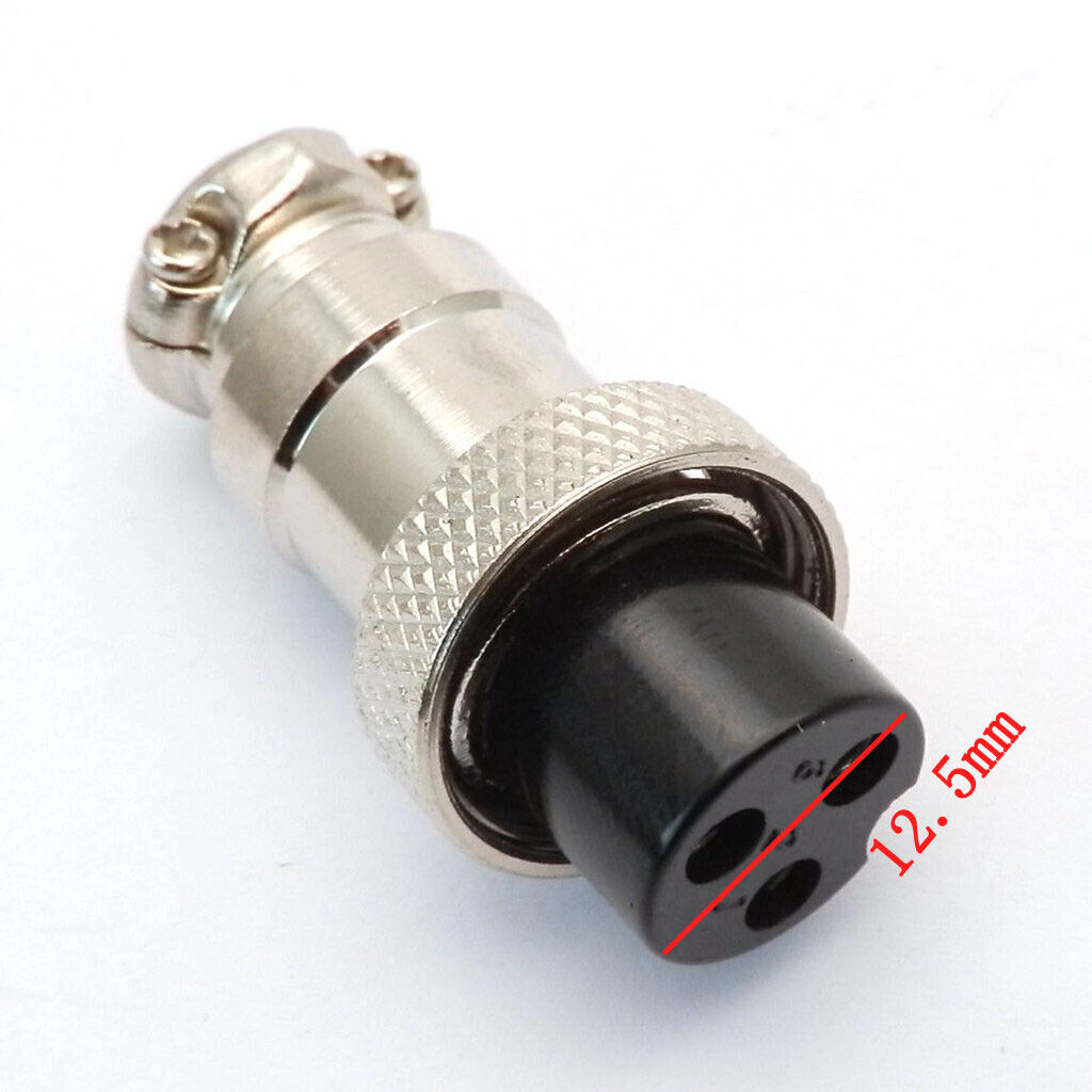 3 PIN CONNECTOR JACK SOCKET FOR BATTERY CHARGER RAZOR IZIP E SCOOTER STAR GX16 Unbranded Does not apply - фотография #4