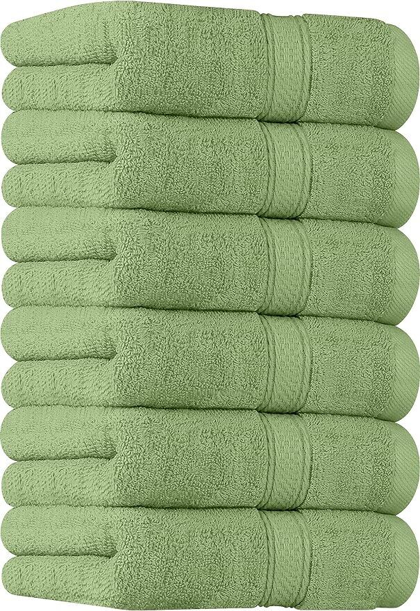 Premium Hand Towels 100% Combed Ring Spun 600 GSM Extra Large16x28 Utopia Towels Utopia Towels Does not apply - фотография #3