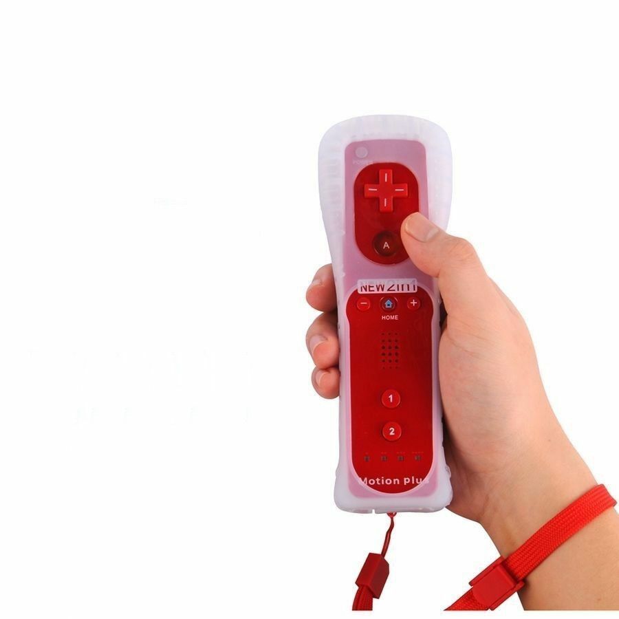 Built in Motion Plus Remote Controller For Nintendo Wii & Wii U Wiimote Gel Case ThePerfectPart Motion Plus - фотография #2