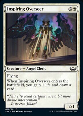INSPIRING OVERSEER x4 mtg NM-M Streets of New Capenna 4 Common Без бренда
