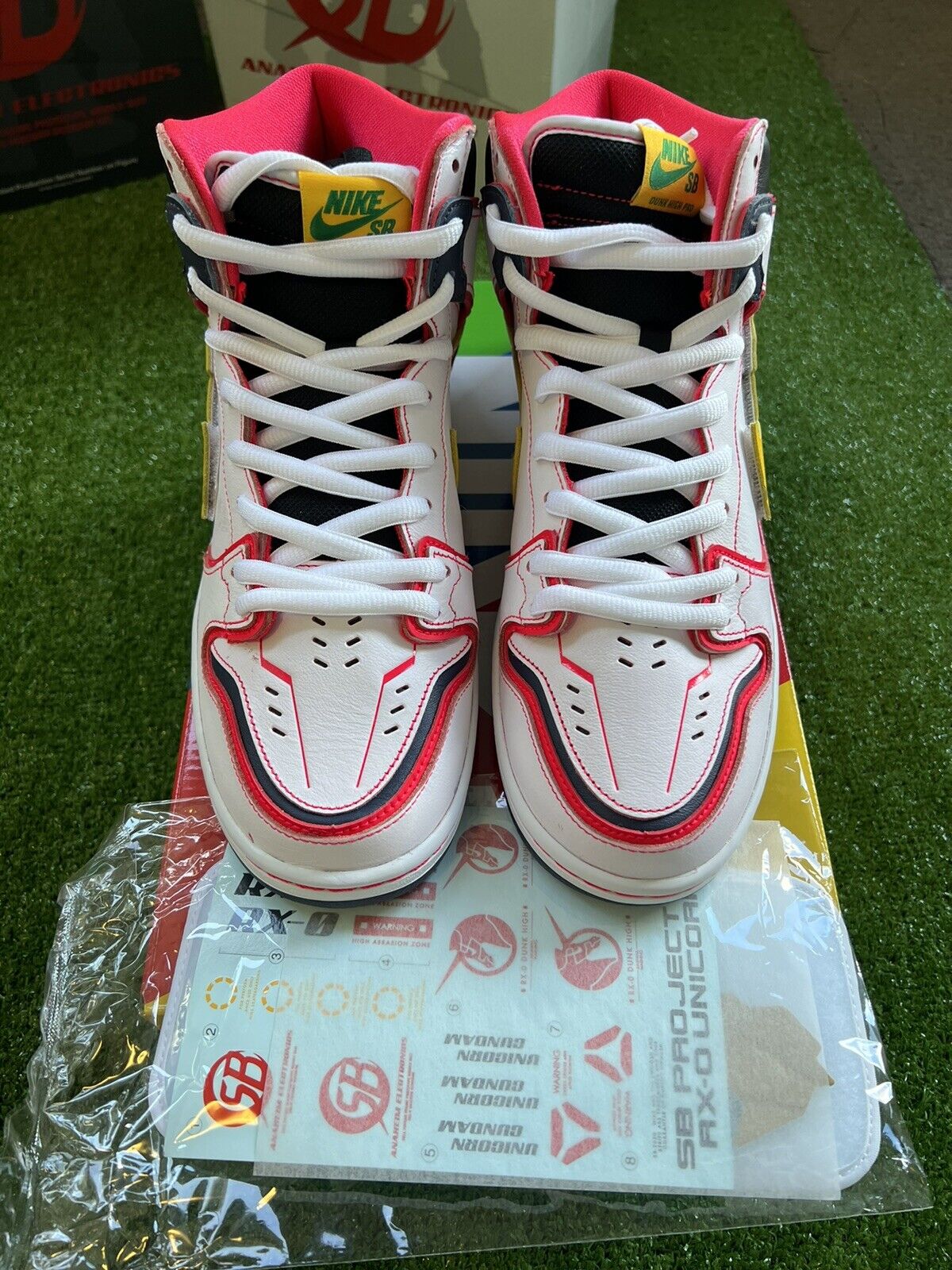 ✅GUNDAM X SB Dunk ( the full collection ) Shoes Size US10 Brand New Unopened✅ Nike + Bandai Gundam - фотография #4