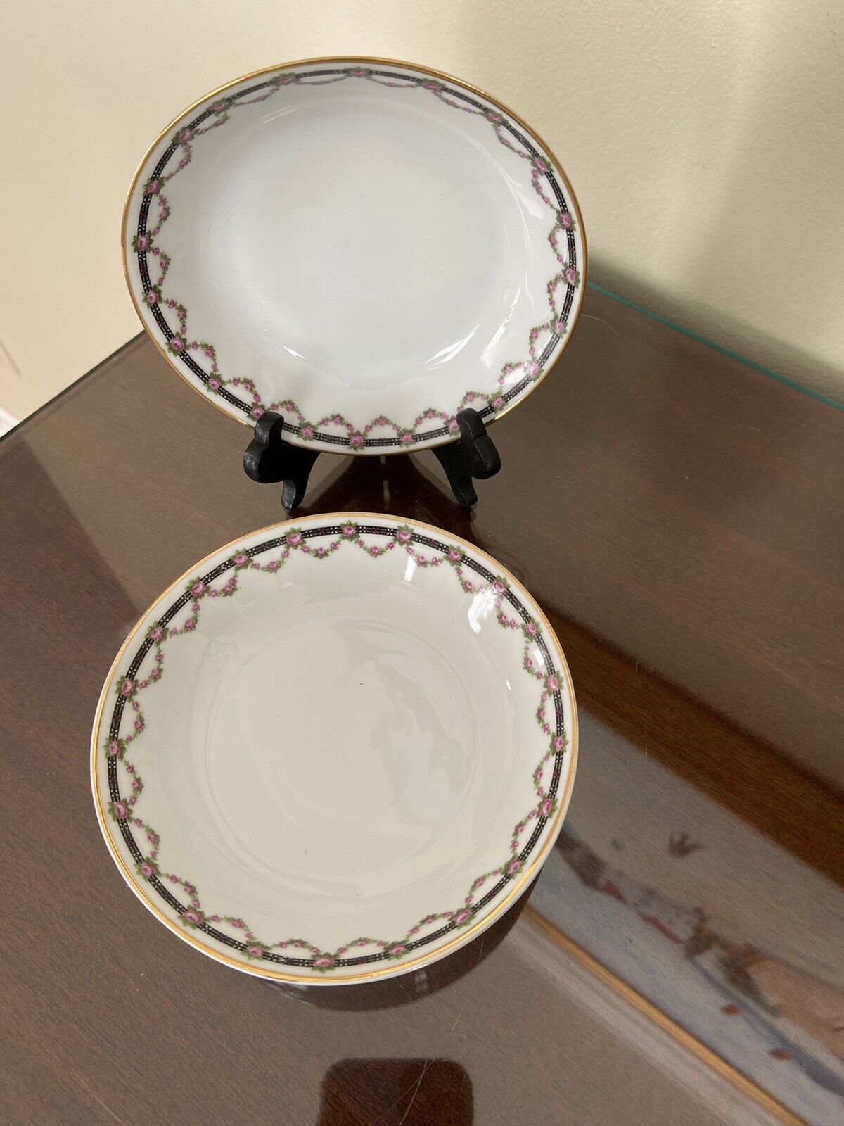 H & C Selb Bavaria Fruit Dishes Set Of 4 heinrich - фотография #5