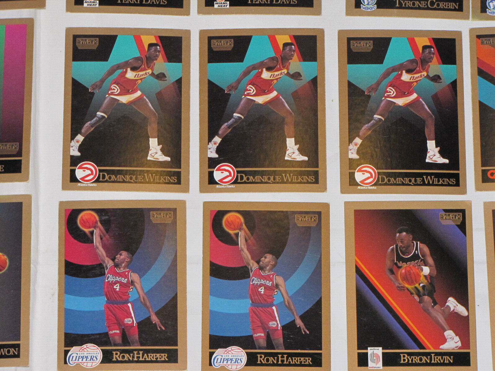 Lot Of 50 1990-91 Skybox Basketball Cards Vintage  Без бренда - фотография #10