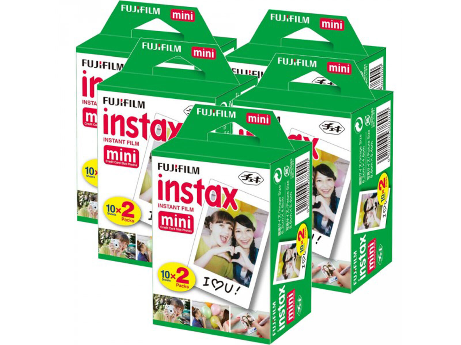 20-40-50-60 & 100 Prints Fujifilm instax instant film For Fuji mini 8 & 9 Camera Fujifilm Instax Mini