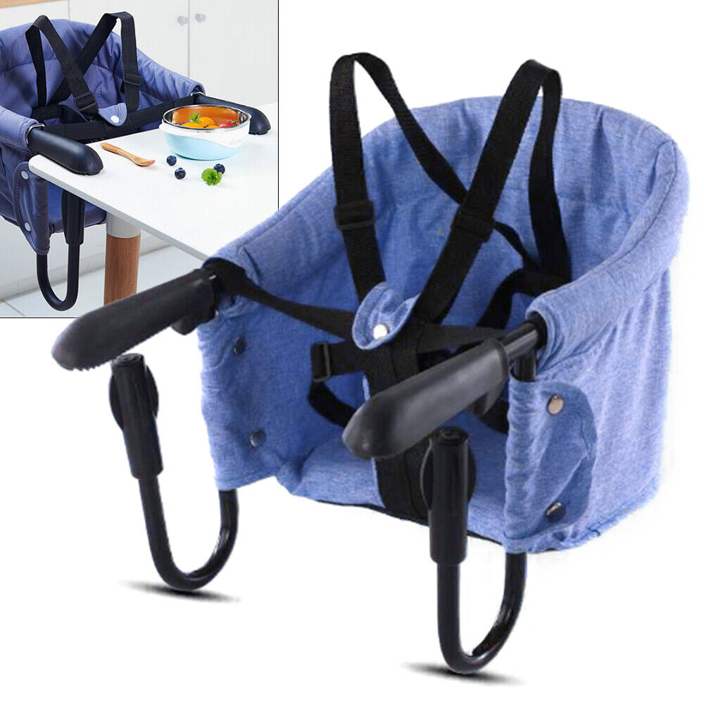 Clip On Table High Chair Portable Baby Toddler Feeding Seat Fast Attach Blue NEW Unbranded Does not apply - фотография #7