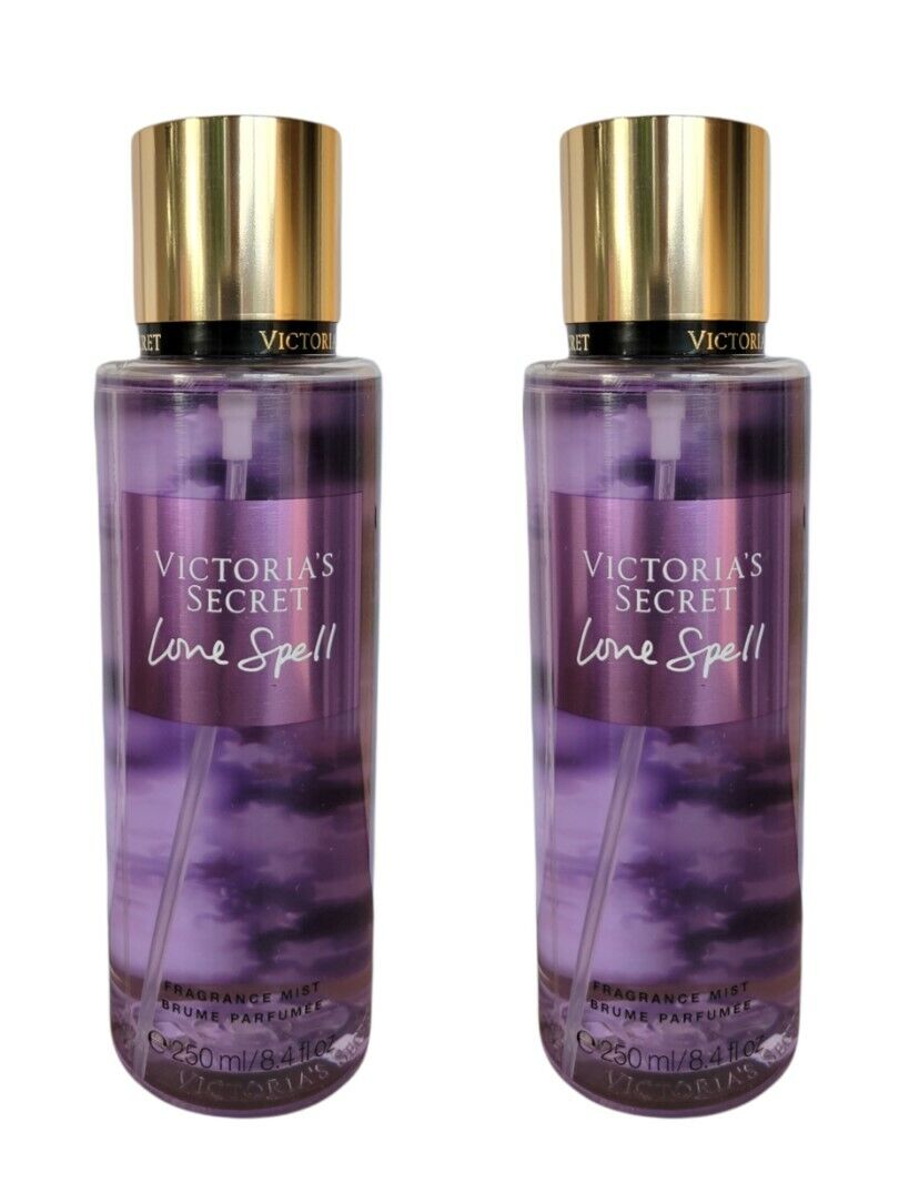 2 NEW Victoria's Secret LOVE SPELL Women Fragrance MIST SPRAY 8.4 FL OZ VICTORIA'S SECRET