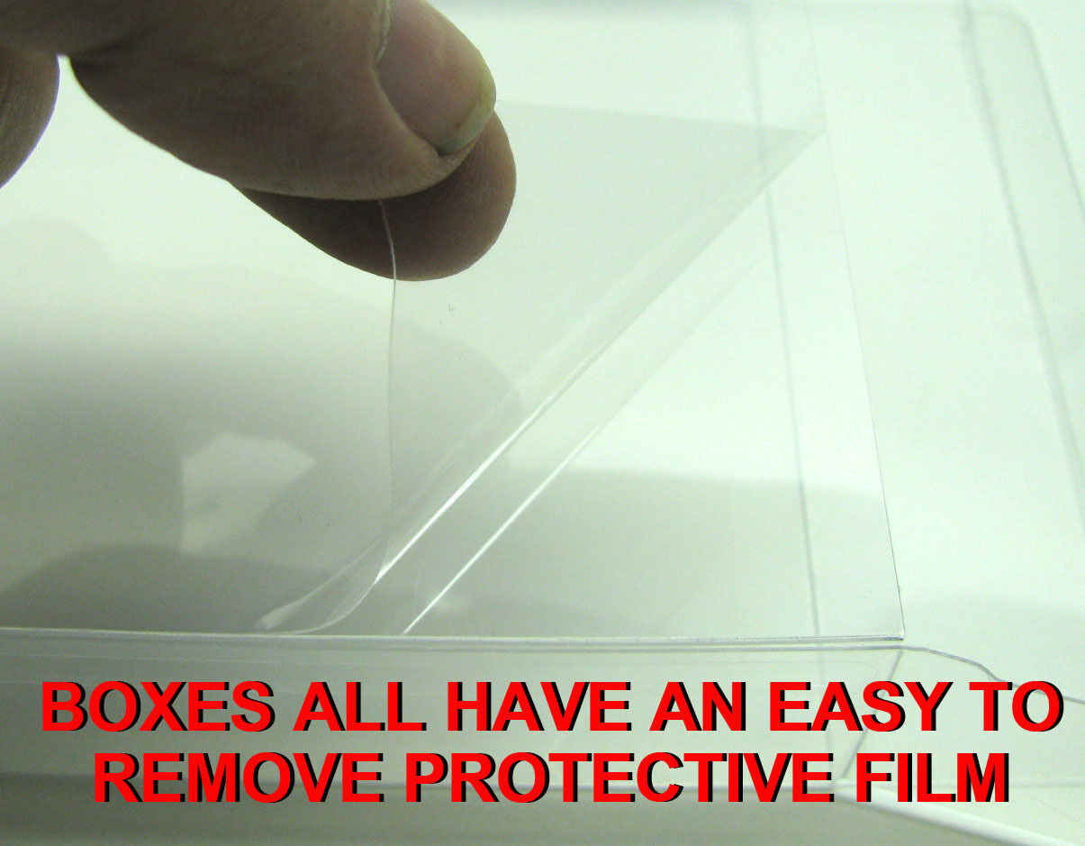 10x NINTENDO NES CIB GAME- CLEAR PLASTIC PROTECTIVE BOX PROTECTOR SLEEVE CASE  Dr. Retro Does Not Apply - фотография #7