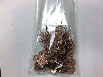 Gold plated ornamental clock hands all one size lot of 50 Unbranded - фотография #3