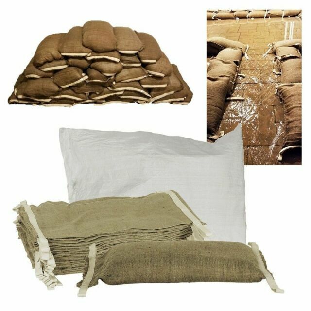 Sandbag Self-Inflating By Water FLOOD EMERGENCY HURRICANE STORM Supplies QTY-25 Без бренда