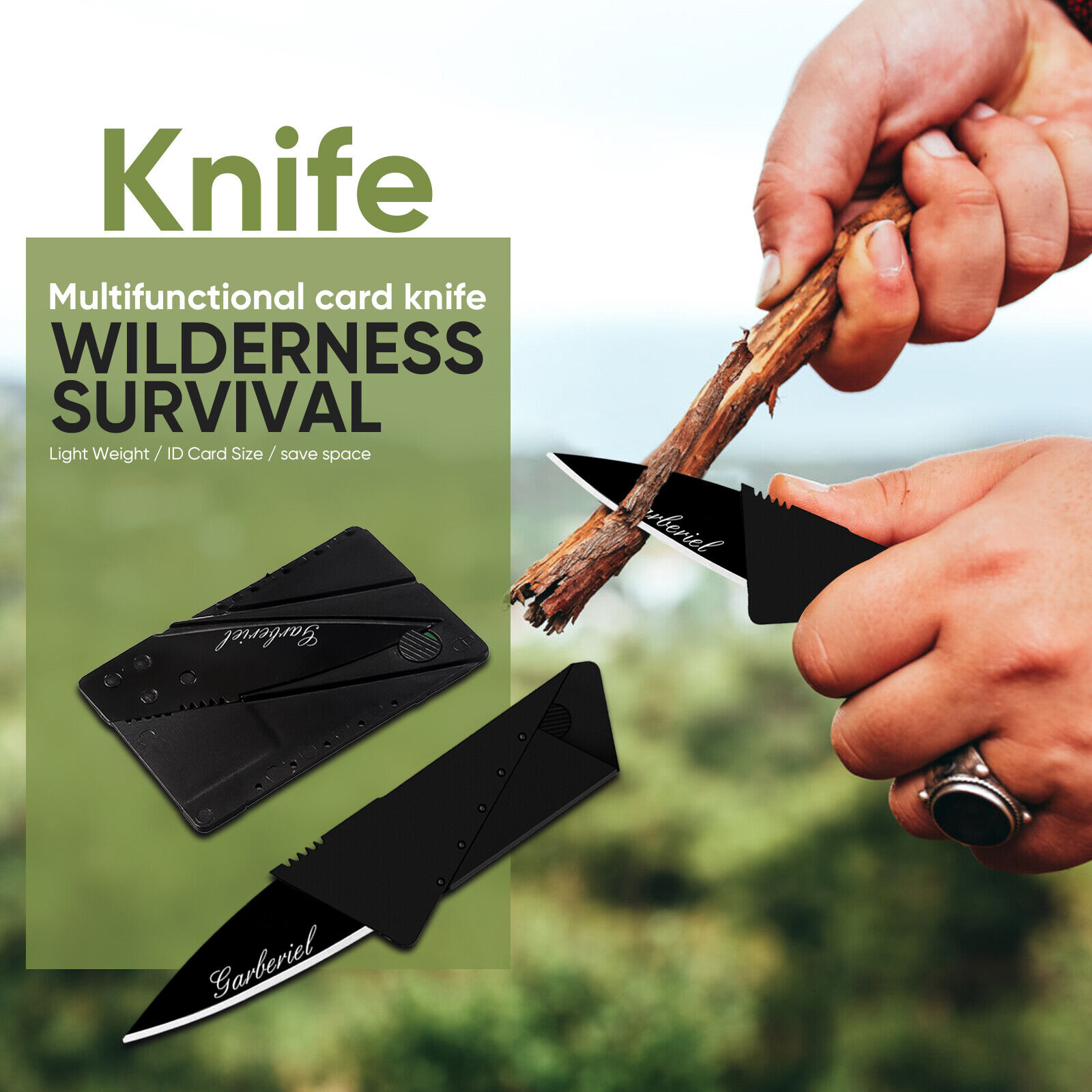 20pcs Credit Card Knives Lot Folding Wallet Thin Pocket Survival Micro Knife USA Garberiel - фотография #3
