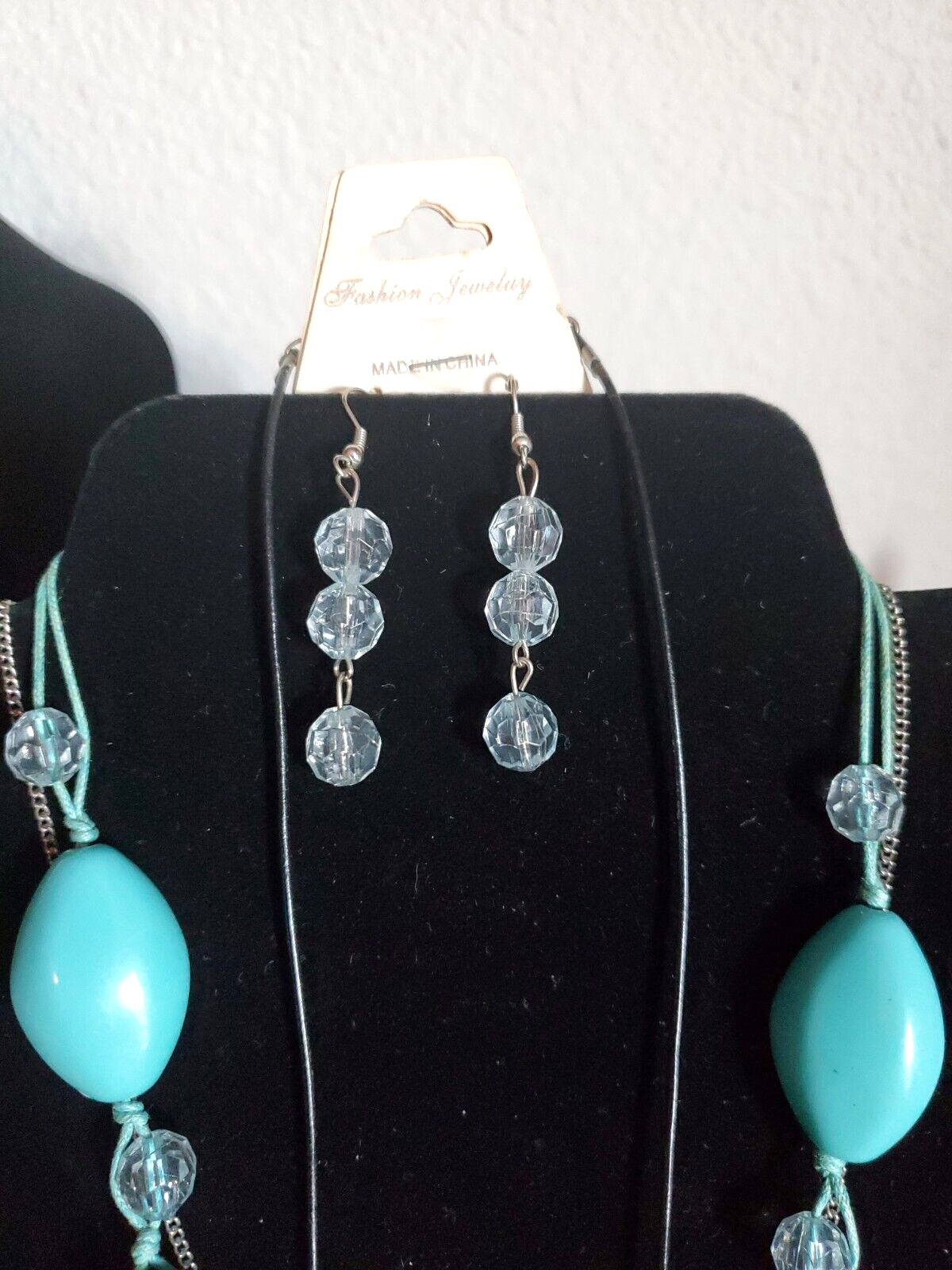 Paparazzi Silver Tone Faux Turquoise Costume Necklace Earring Jewelry Lot of 20 Paparazzi - фотография #11