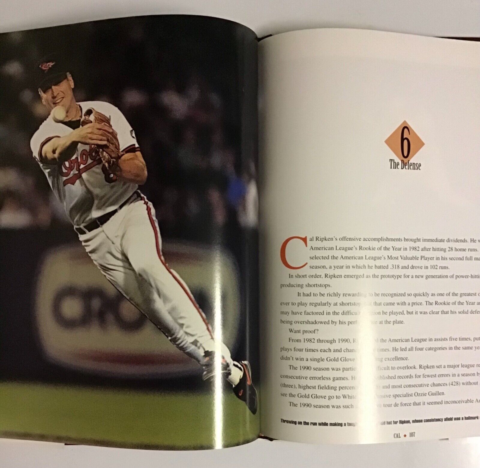 Cal Ripken, Jr-Celebrating The Career Of A Baseball Legend 2001 Hardcover  Без бренда - фотография #8