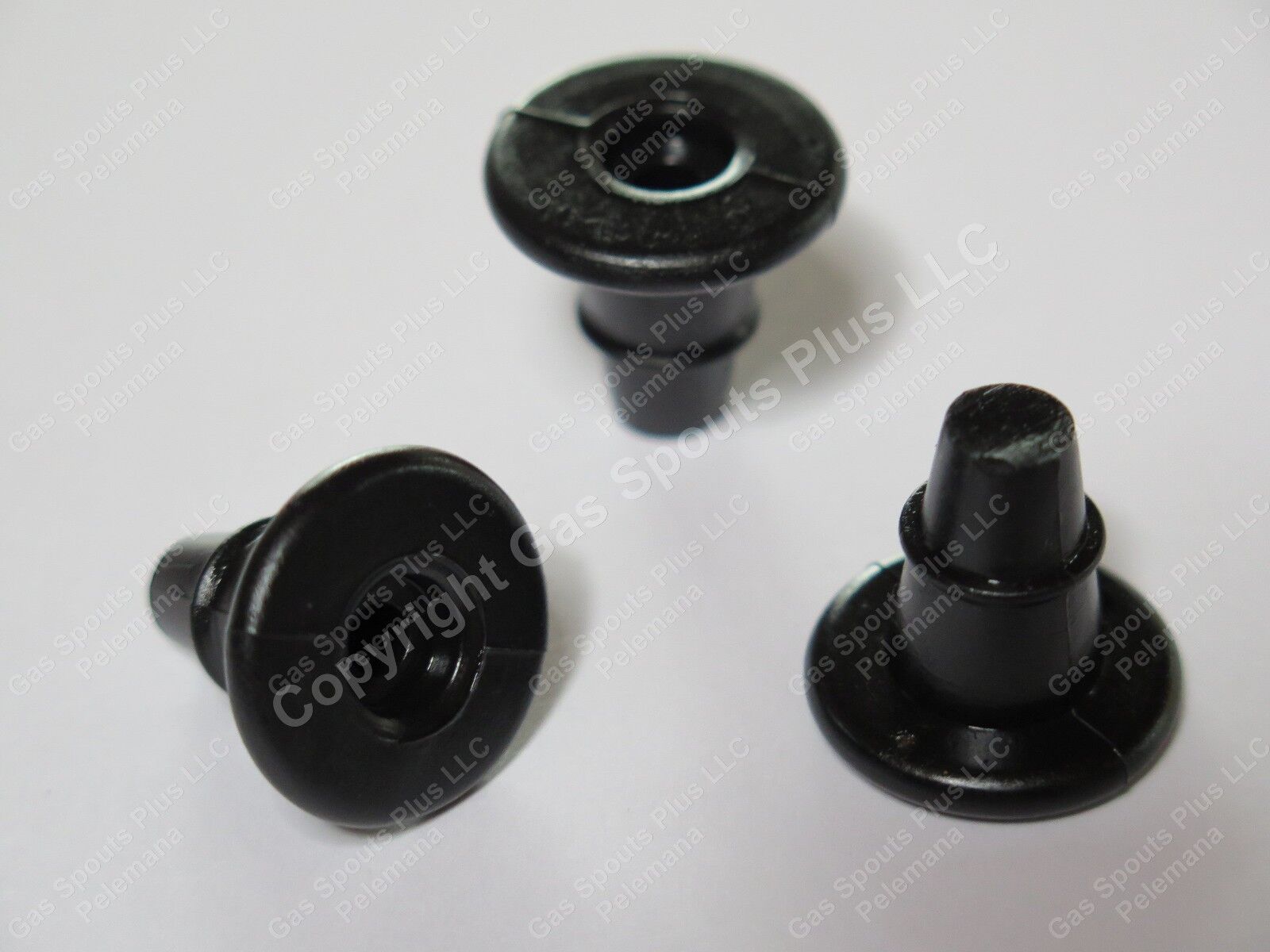3-Pack Black Eagle Gas Can "SPOUT PLUGS" fits Rigid & Rubber Eagle Gas Spout NEW 3 Black Aftermarket Eagle Spout Plugs GSP-89879
