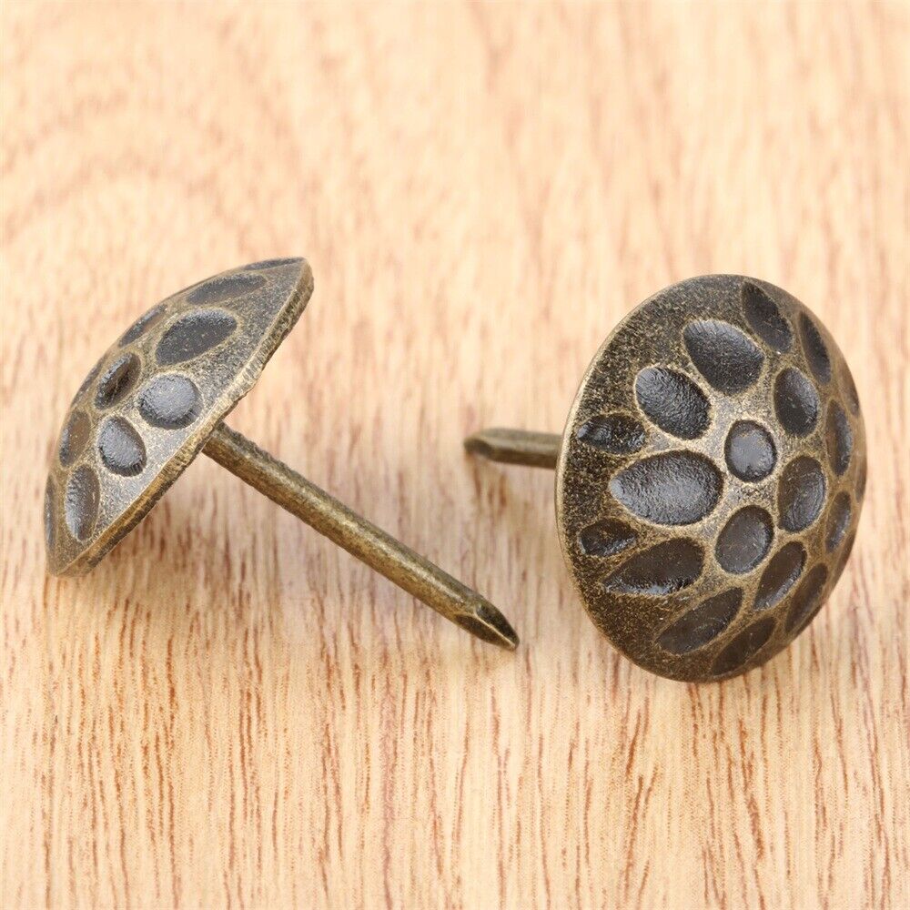 19*20mm Upholstery Nails Retro Jewelry Box Sofa Craft Furniture Tack Stud 10pcs Unbranded Does Not Apply - фотография #11