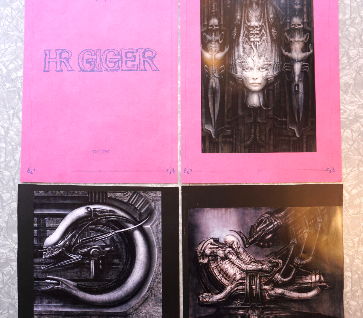 H.R. Giger Alien Vintage Art Pages Lot EXCELLENT CONDITION! FREE SHIPPING! Undisclosed - фотография #12