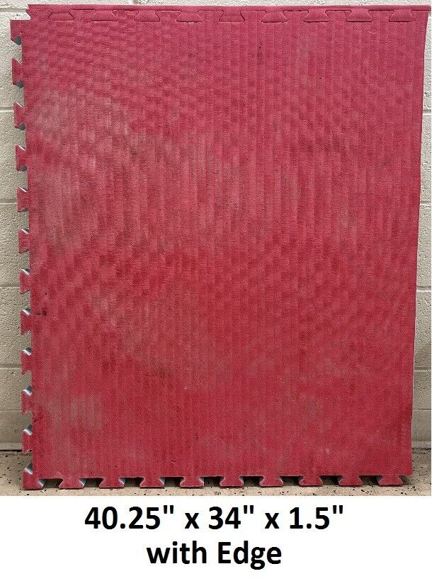(lot of 4) Judo Grappling Martial Art, 1.5" THICK Floor Mats, 40.2"x40.2" each Unbranded Does Not Apply - фотография #7