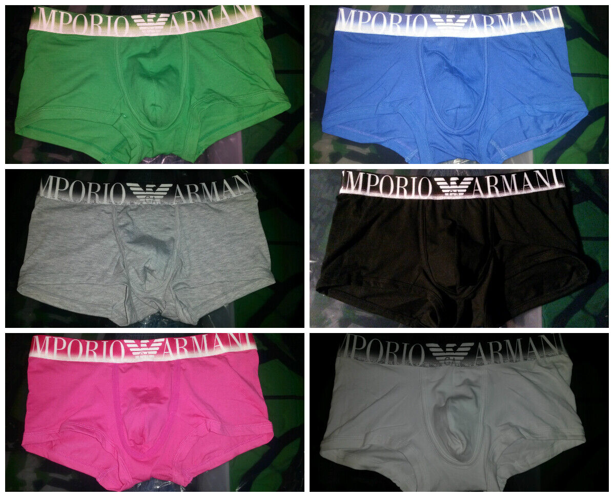 Emporio Armani Men Underwear Boxers Briefs - 6 Colors - Size M L XL Armani