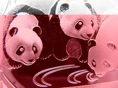 1- OZ.PURE 999 SILVER 2013 PANDA-CHINA BABY'S COIN MINT CONDITION-HARD CASE+GOLD Без бренда - фотография #7