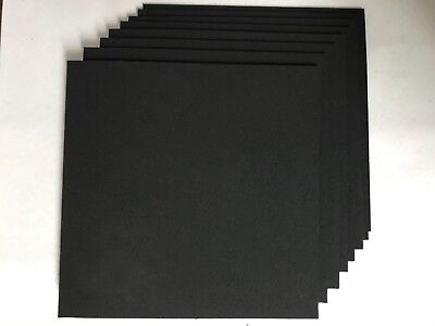 Black Marine Board HDPE Polyethylene Plastic Sheet 1/4" x 12" x 12”  (Pack Of 8) HDPE Does Not Apply - фотография #4