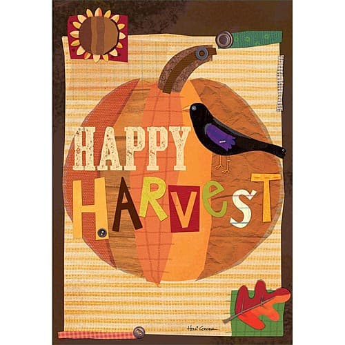 Lang Companies,  Holli Conger Happy Harvest Large Garden Flag Без бренда